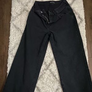 Shein Black Flare Jeans